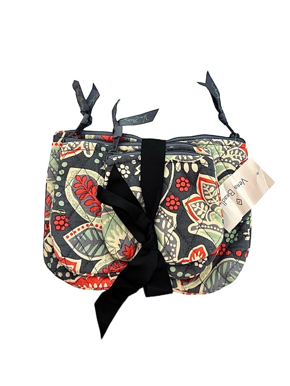 Vera Bradley Vintage Cosmetic Trio